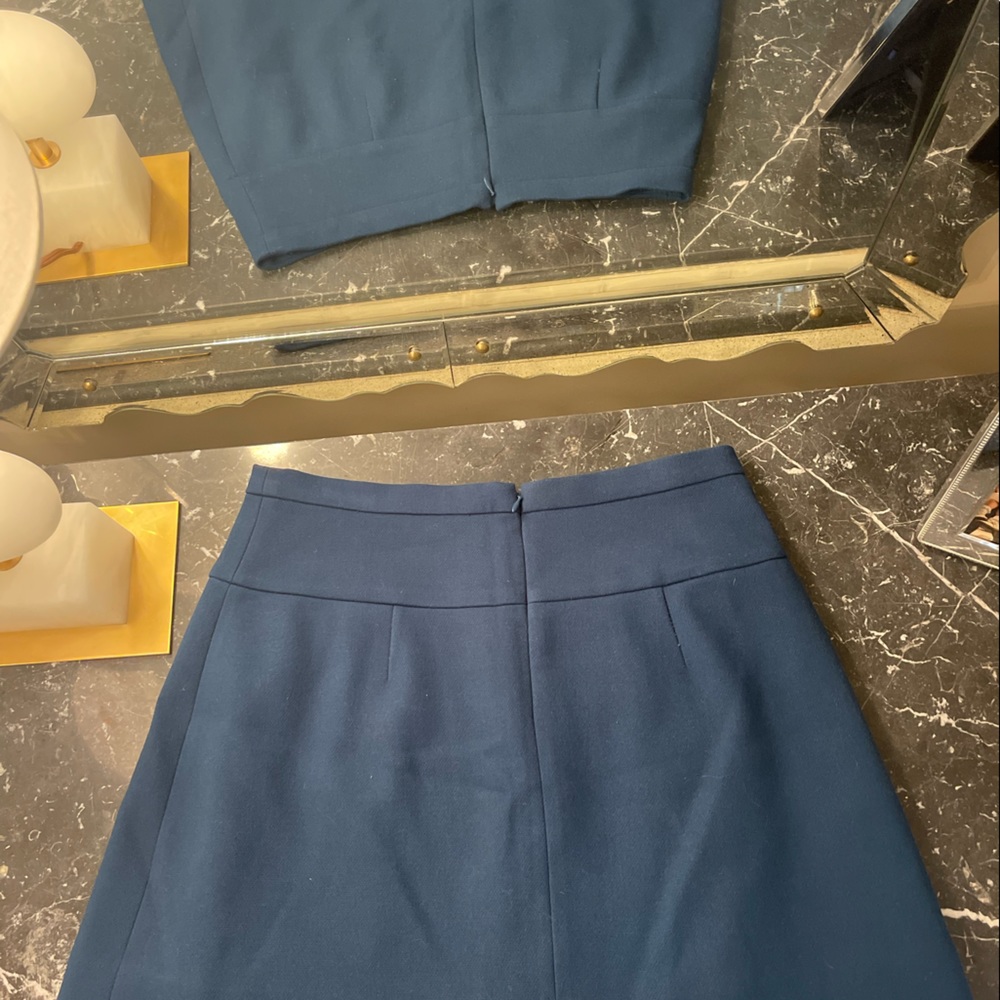 Teal J.Crew Skirt - Picture 4 of 5